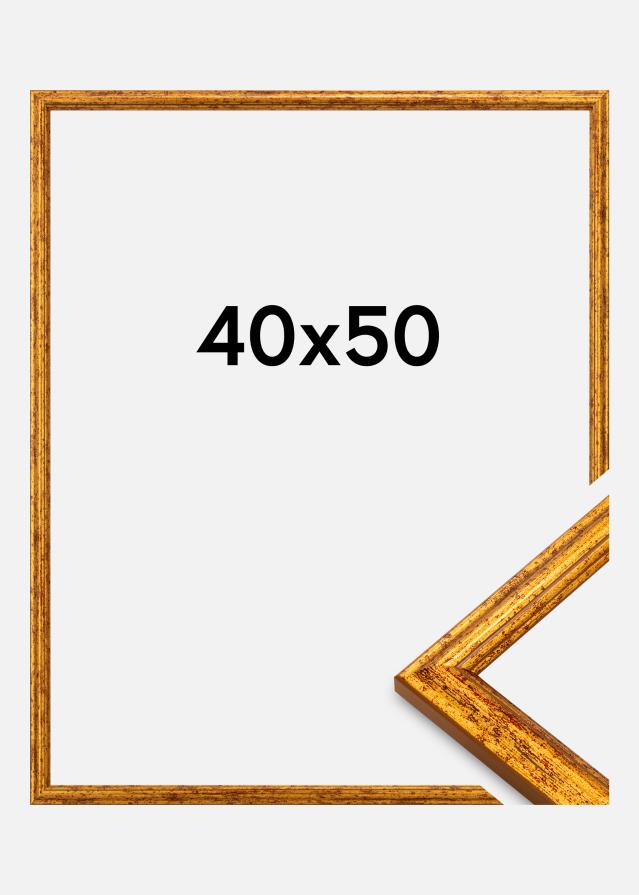 Cornice Claudia Acrilico Oro 40x50 cm