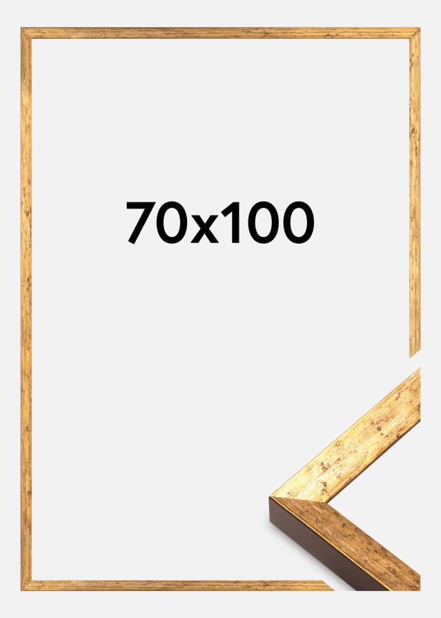 Cornice Dune Acrilico Oro 70x100 cm