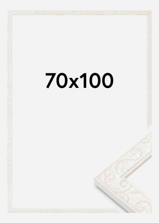 Cornice Milton Acrilico Bianco 70x100 cm