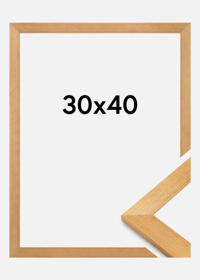 Cornice Sandra Acrilico Rovere Massiccio 30x40 cm