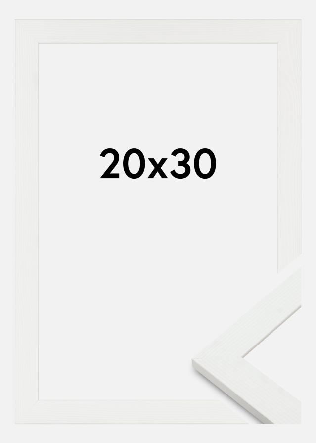 Cornice Sandra Acrilico Bianco 20x30 cm