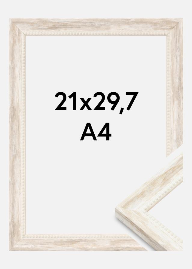 Cornice Soledad Vetro Acrilico Bianco 21x29,7 cm (A4)