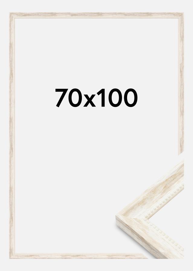 Cornice Soledad Acrilico Bianco 70x100 cm