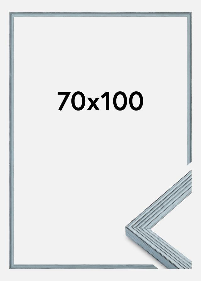 Cornice Tosca Vetro acrilico Blu 70x100 cm