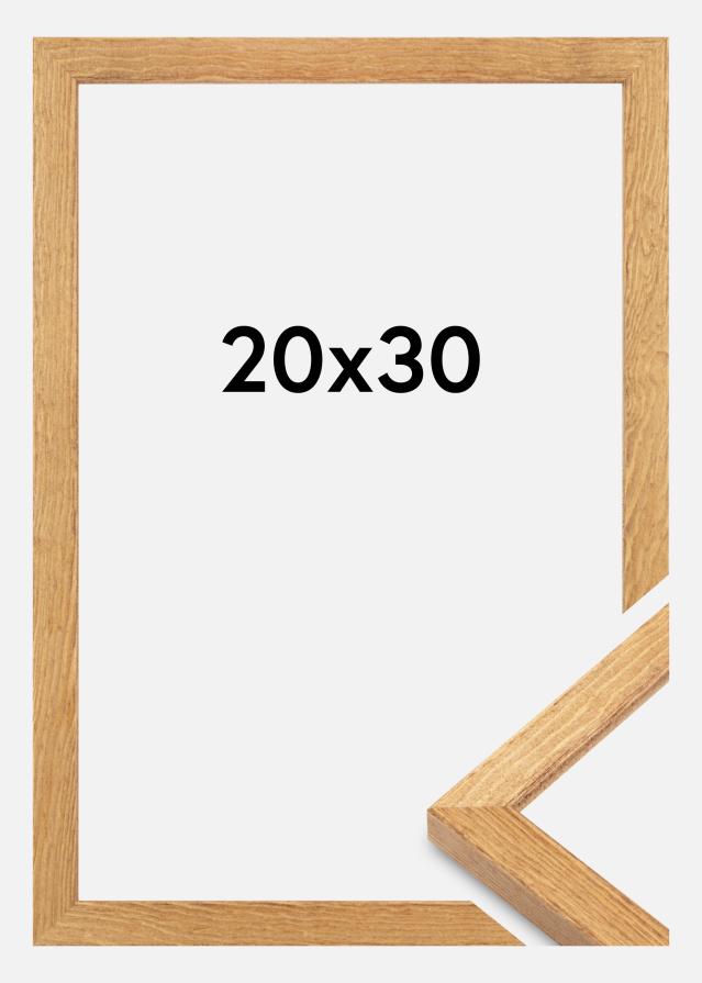 Cornice Tulipa Vetro Acrilico Quercia Massiccia 20x30 cm