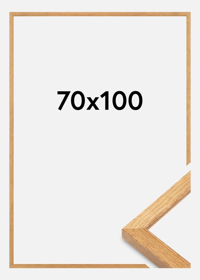 Cornice Tulipa Acrilico Rovere 70x100 cm