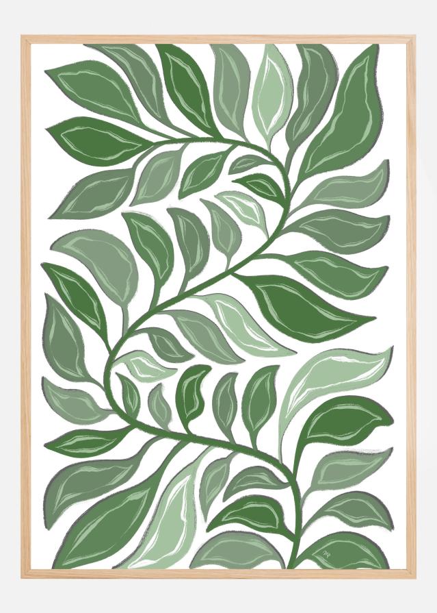 Green Plant Poster