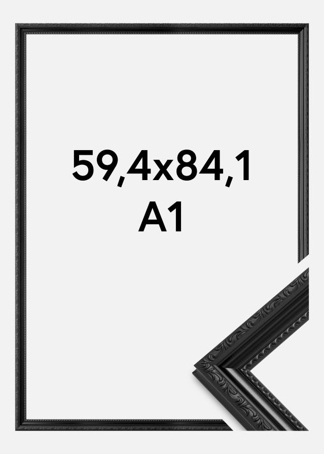 Cornice Abisko Vetro acrilico Nero 59,4x84,1 cm (A1)
