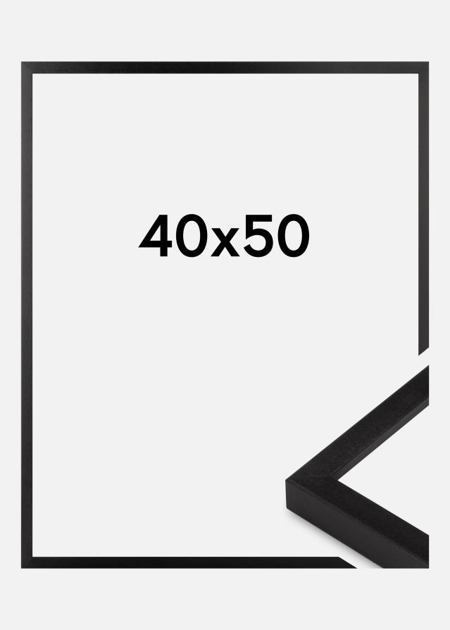 Cornice Nera Sottile 40 x 50 cm