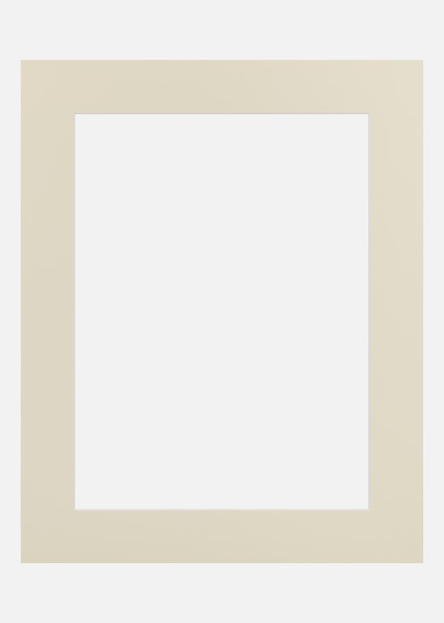 Passe-partout Half & Half (Bordo interno bianco) 30x40 cm (20x28,7 - A4)