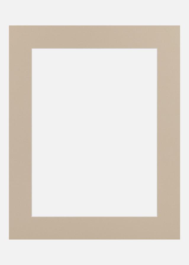 Passe-partout Fossil (Bordo interno bianco) 40x40 cm (29x29)