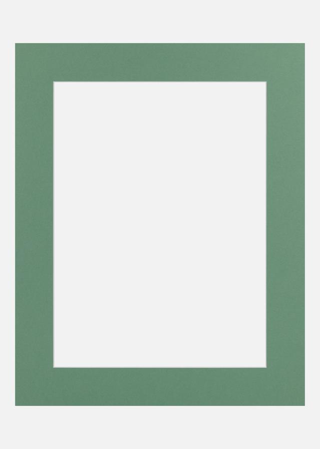 Passe-partout Turf (Bordo interno bianco) 40x50 cm (29x39)