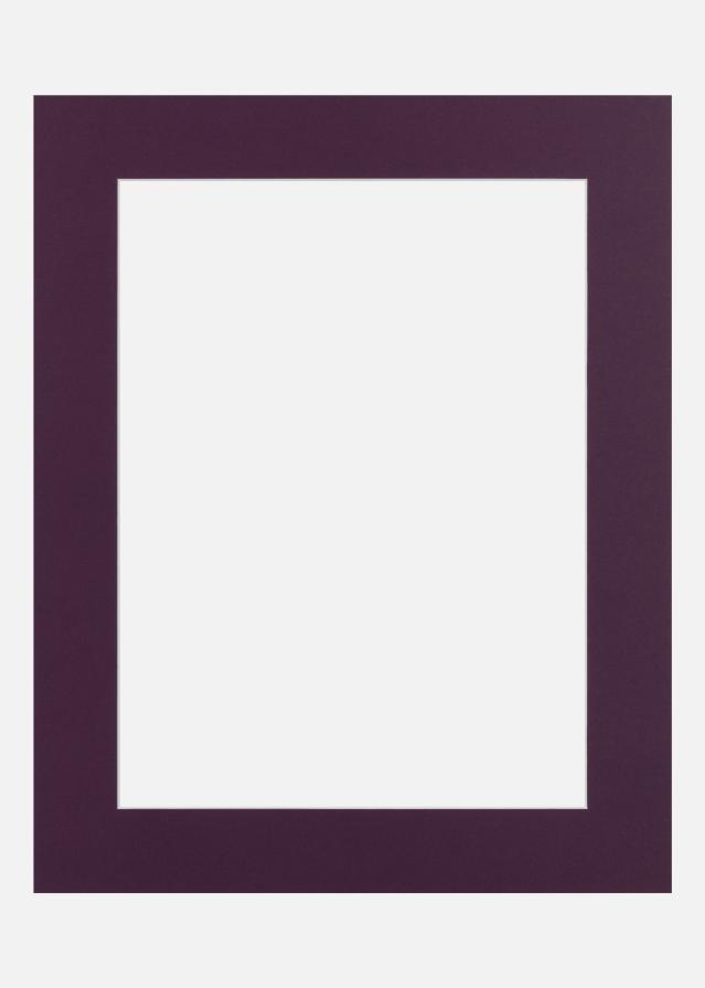 Passe-partout Purple Mountain (Bordo interno bianco) 30x30 cm (19x19)