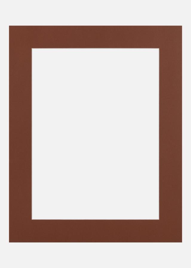 Passe-partout Root Beer (Bordo interno bianco) 50x70 cm (39x59)