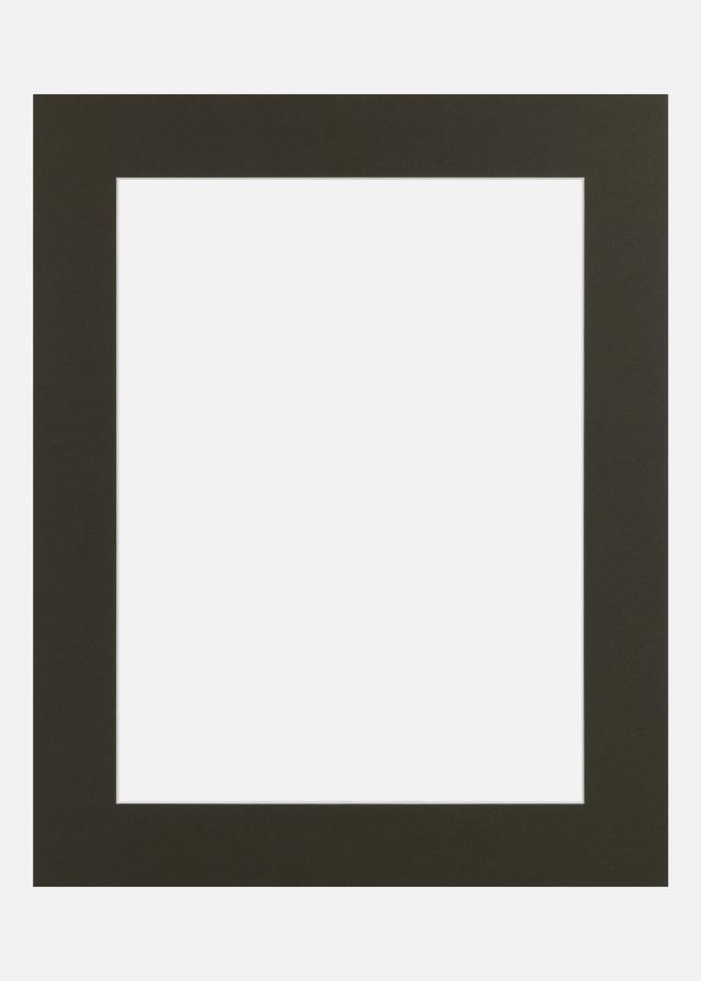 Passe-partout Sierra Olive (Bordo interno bianco) 24x30 cm (17x23)