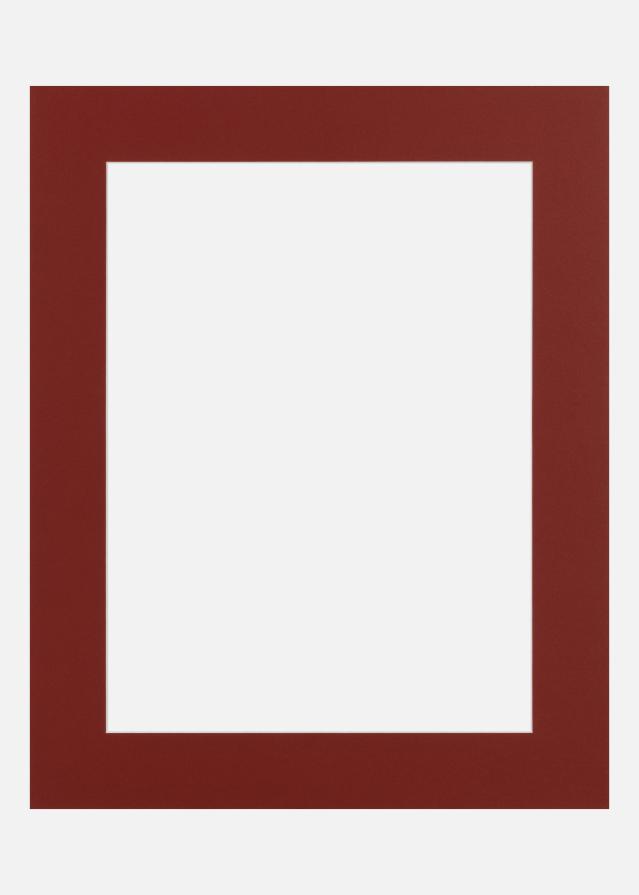 Passe-partout Brick (Bordo interno bianco) 15x20 cm (9x14)