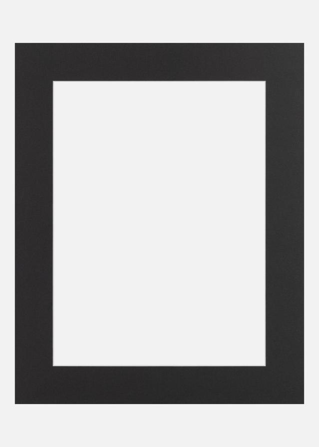 Passe-partout Dark Shale (Bordo interno bianco) 40x40 cm (29x29)