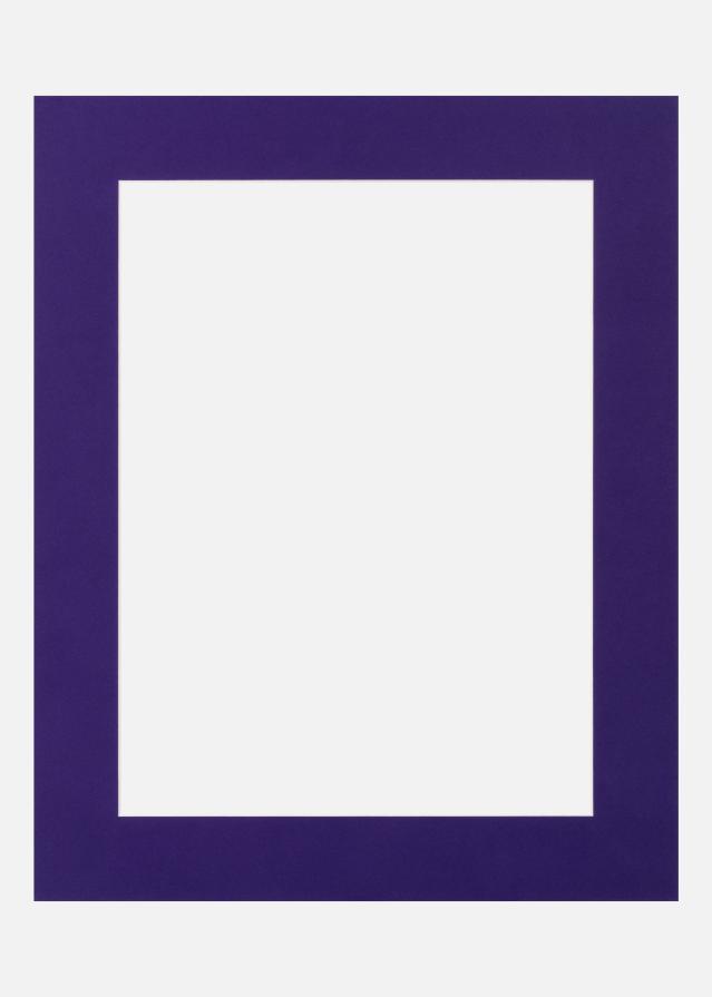 Passe-partout Dark Purple (Bordo interno bianco) 50x70 cm (41x58,4 - A2)
