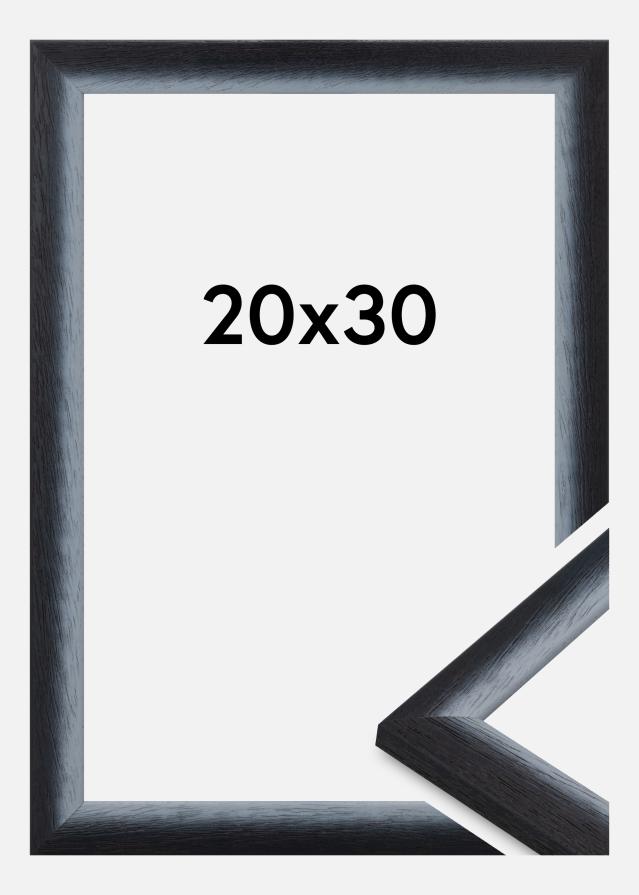 Cornice Cornwall Vetro acrilico Nero 20x30 cm