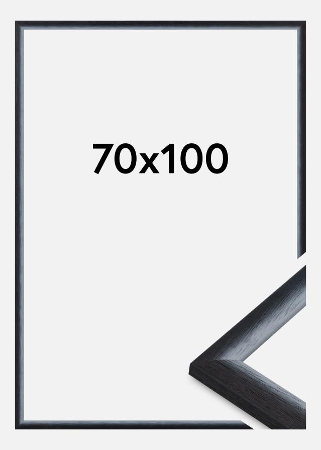 Cornice Cornwall Vetro acrilico Nero 70x100 cm