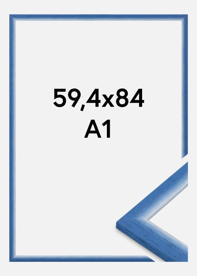 Cornice Cornwall Vetro acrilico Blu 59,4x84,1 cm (A1)