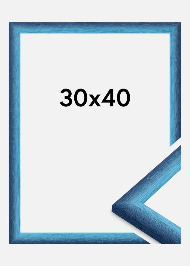 Cornice Cornwall Vetro acrilico Blu scuro 30x40 cm