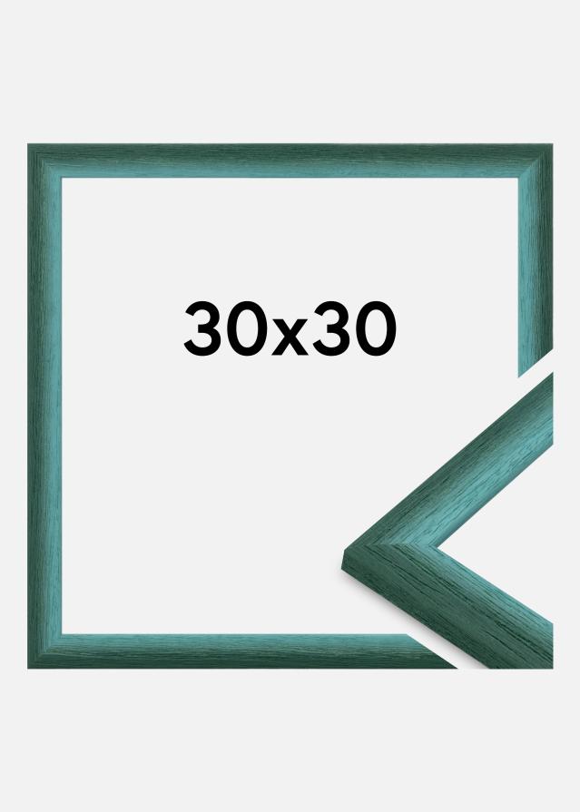 Cornice Cornwall Vetro acrilico Verde scuro 30x30 cm