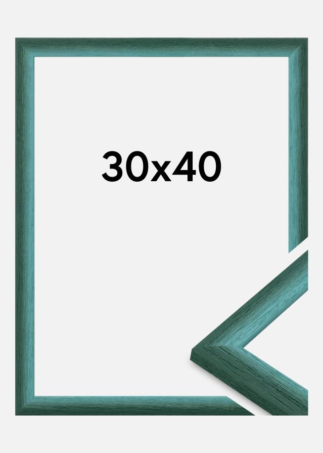 Cornice Cornwall Vetro acrilico Verde scuro 30x40 cm