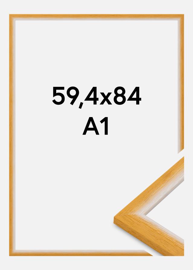 Cornice Cornwall Vetro acrilico Oro 59,4x84,1 cm (A1)