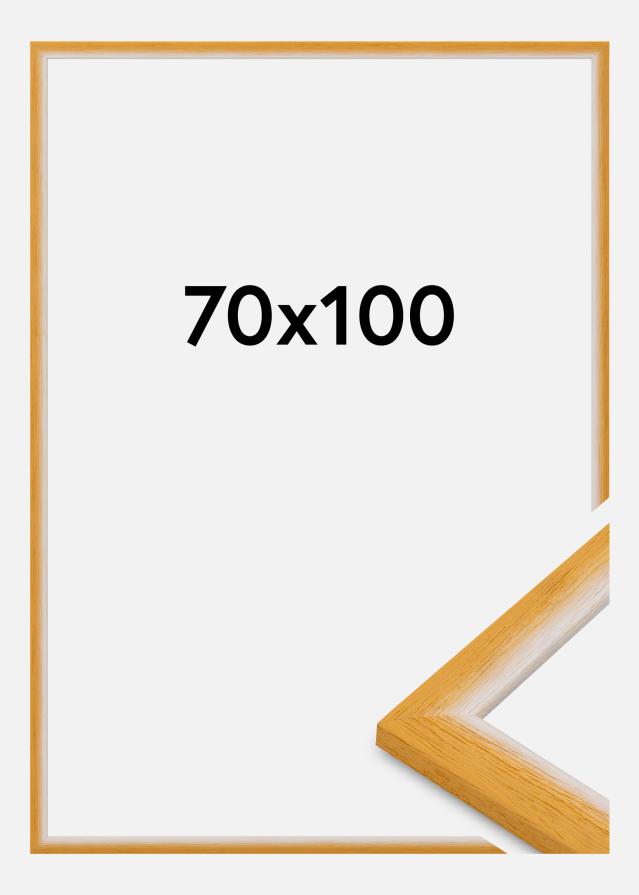 Cornice Cornwall Vetro acrilico Oro 70x100 cm