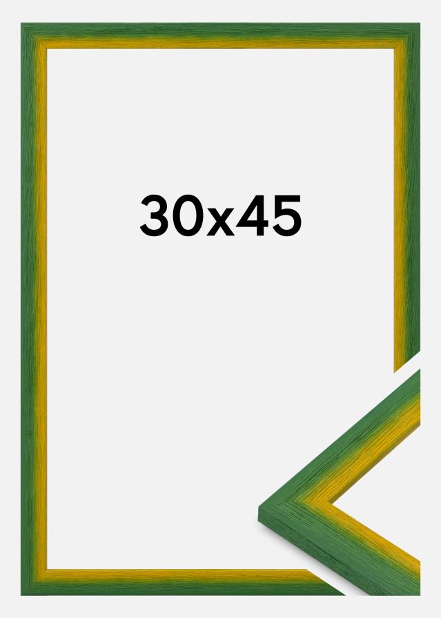 Cornice Cornwall Vetro acrilico Verde 30x45 cm