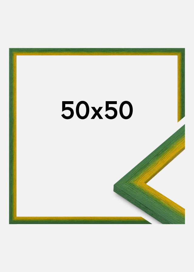 Cornice Cornwall Vetro acrilico Verde 50x50 cm