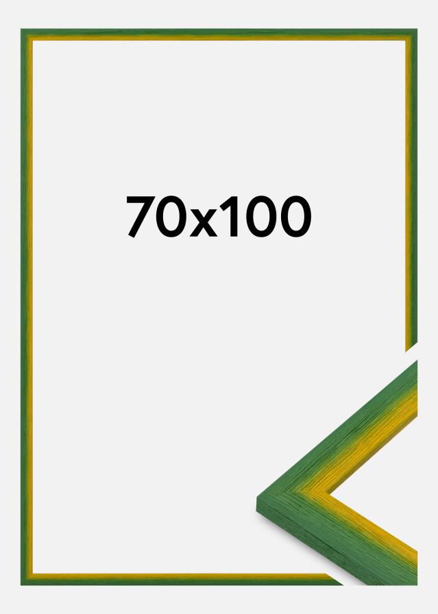 Cornice Cornwall Vetro acrilico Verde 70x100 cm