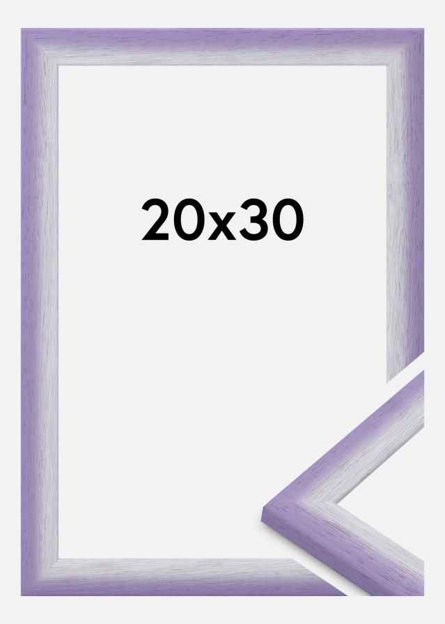 Cornice Cornwall Vetro acrilico Lilla chiaro 20x30 cm