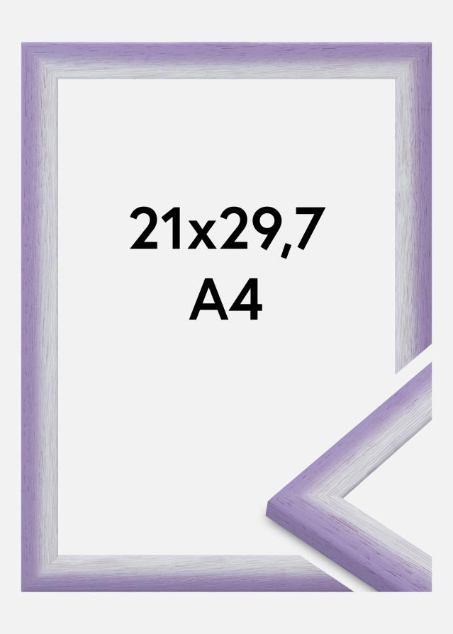 Cornice Cornwall Vetro acrilico Lilla chiaro 21x29,7 cm (A4)
