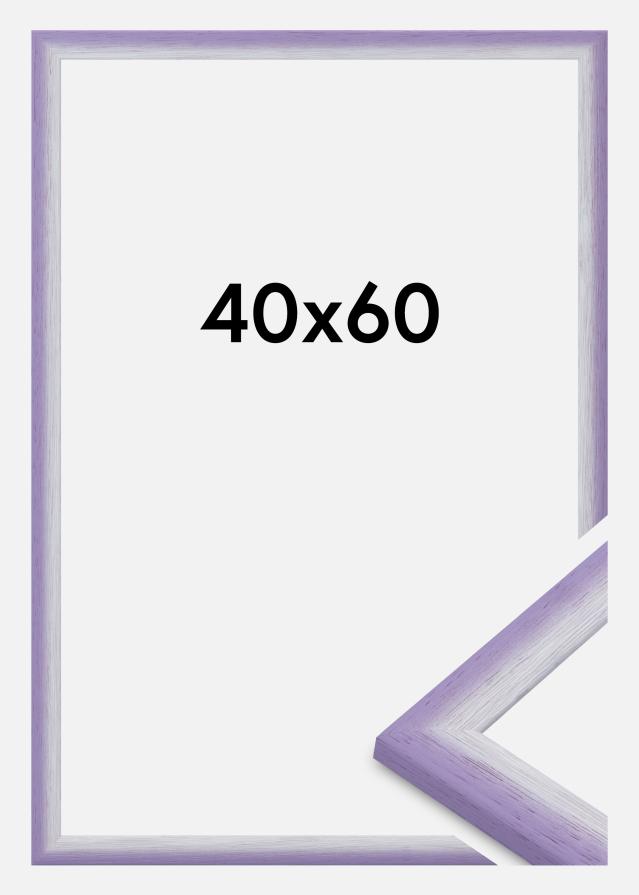Cornice Cornwall Vetro acrilico Lilla chiaro 40x60 cm