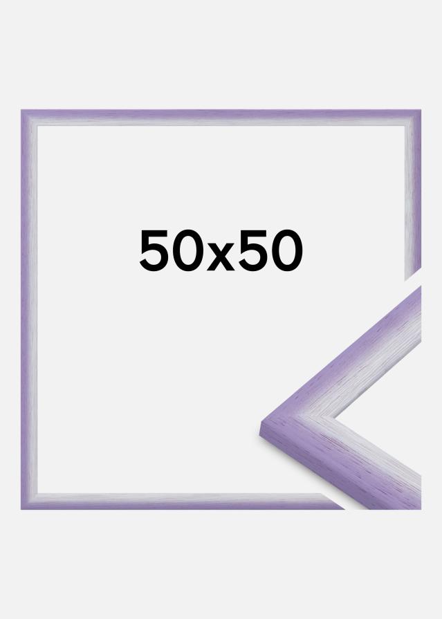 Cornice Cornwall Vetro acrilico lilla chiaro 50x50 cm