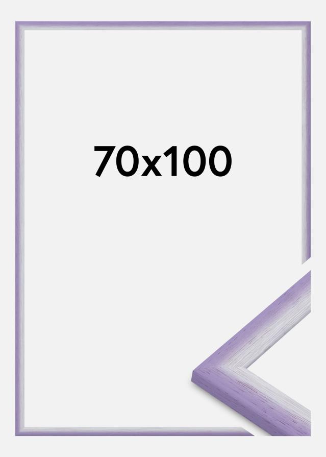 Cornice Cornwall Vetro acrilico Lilla chiaro 70x100 cm