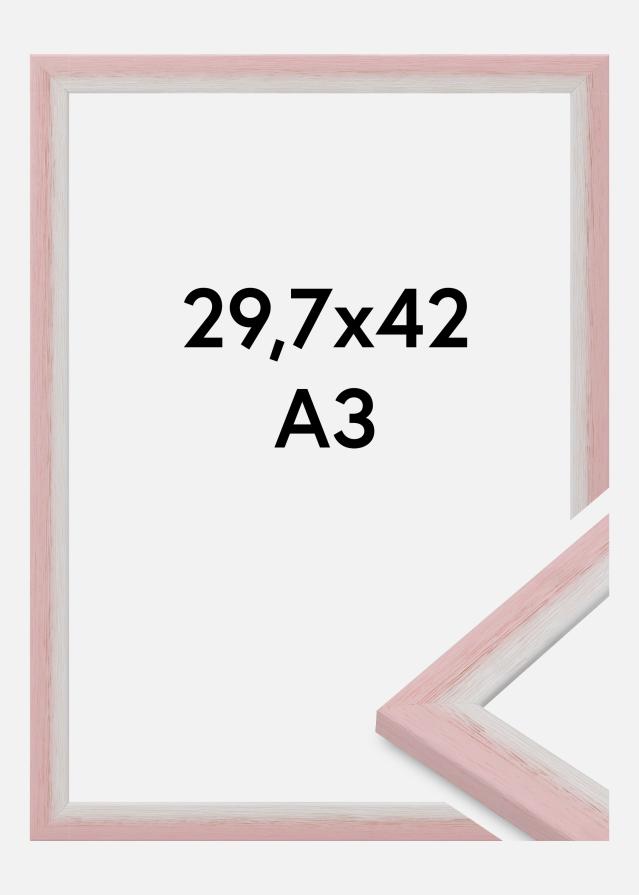 Cornice Cornwall Vetro acrilico Rosa 29,7x42 cm (A3)