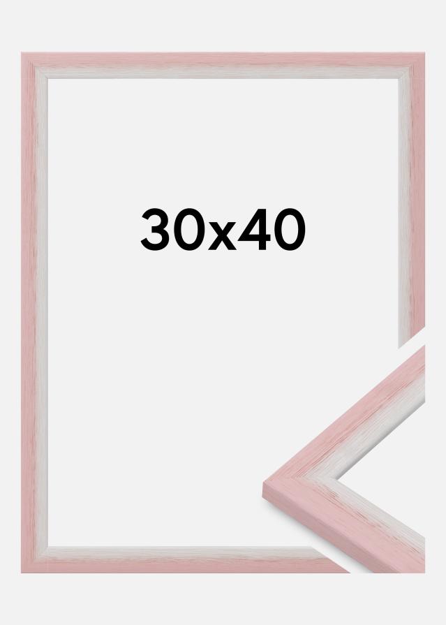Cornice Cornwall Vetro acrilico Rosa 30x40 cm