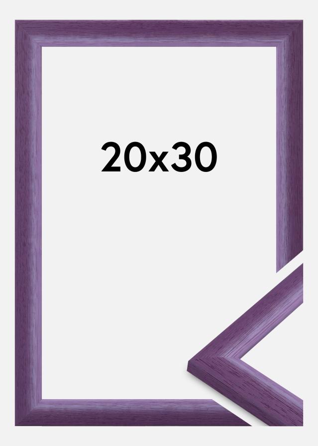 Cornice Cornwall Vetro acrilico Lilla 20x30 cm