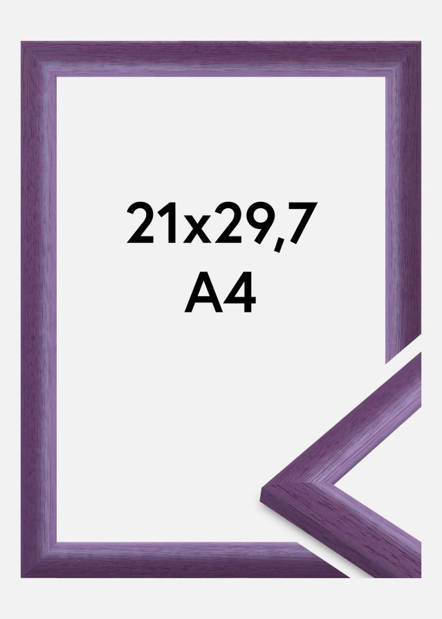 Cornice Cornwall Vetro acrilico Viola 21x29,7 cm (A4)