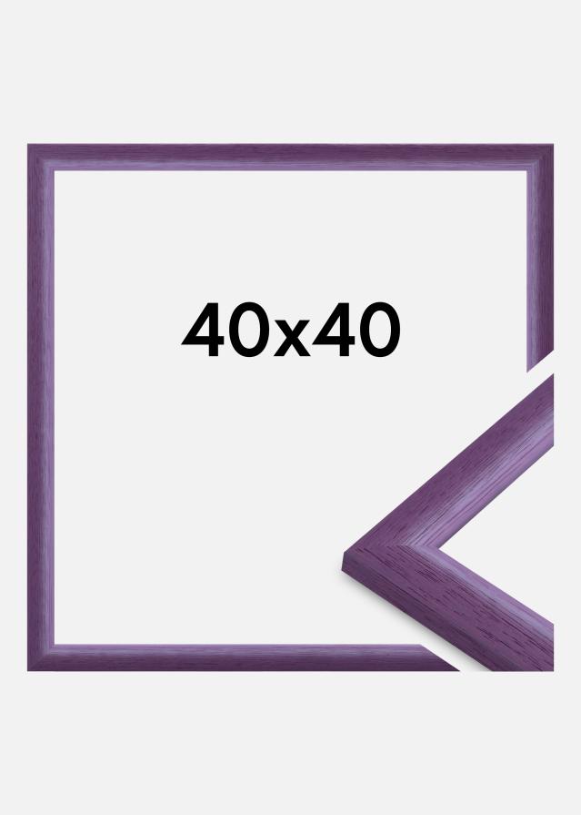 Cornice Cornwall Vetro acrilico Viola 40x40 cm