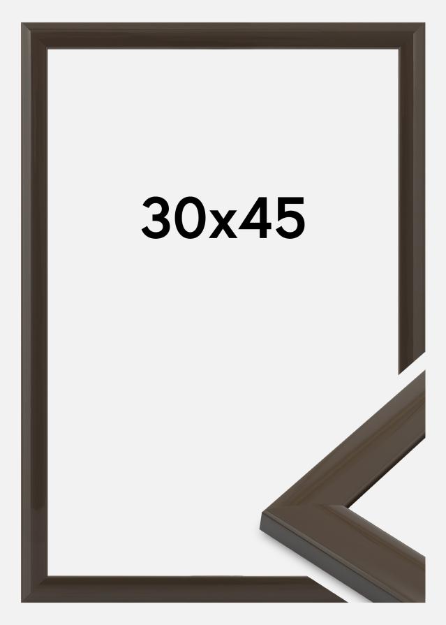 Cornice Dorset Vetro acrilico Grigio scuro 30x45 cm