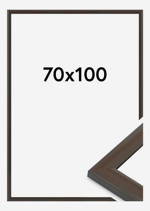 Cornice Dorset Vetro acrilico grigio scuro 70x100 cm