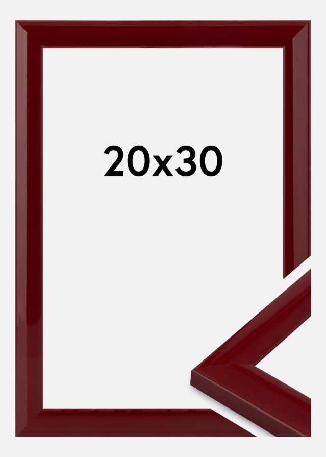 Cornice Dorset Vetro acrilico Rosso scuro 20x30 cm