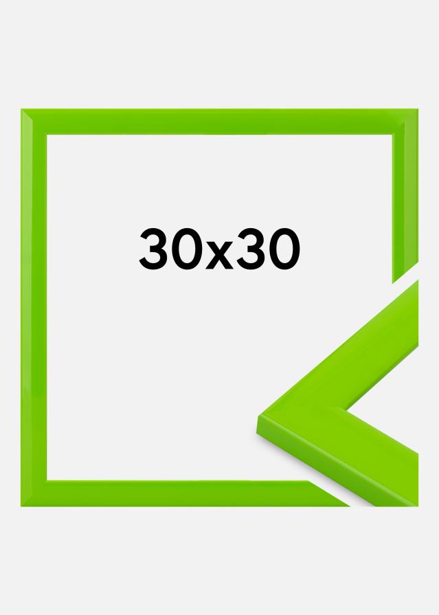 Cornice Dorset Vetro acrilico Verde chiaro 30x30 cm