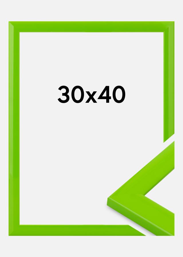 Cornice Dorset Vetro acrilico Verde chiaro 30x40 cm