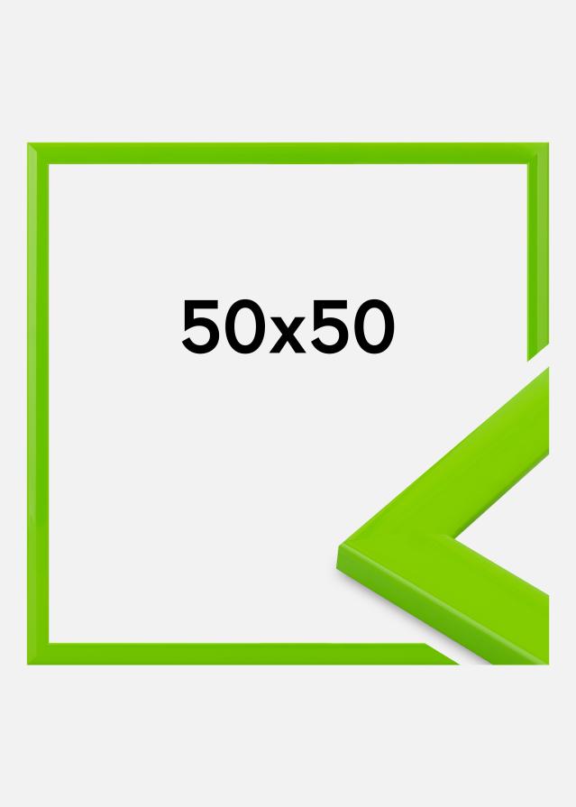 Cornice Dorset Vetro acrilico Verde chiaro 50x50 cm