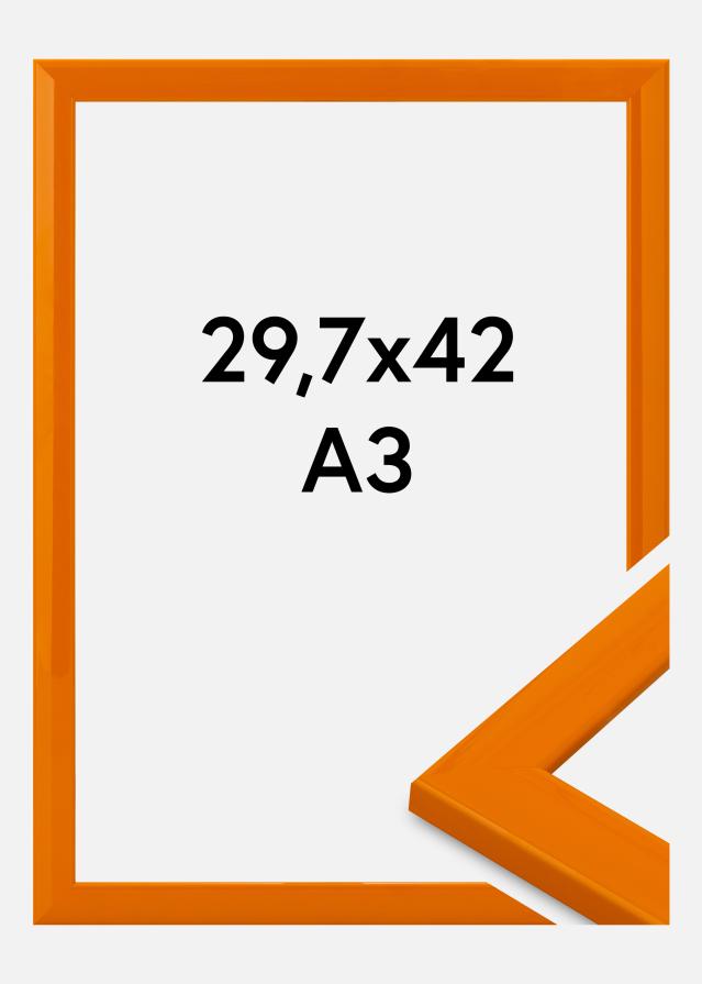 Cornice Dorset Vetro acrilico Arancione 29,7x42 cm (A3)